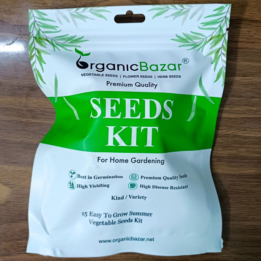 15 Easy To Grow Summer Vegetables Seeds Kit For Home Garden