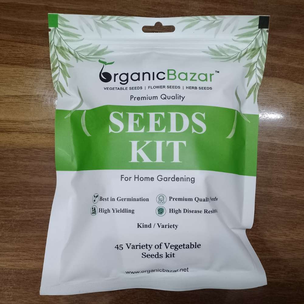 45 Variety of Vegetable Seeds kit With High Germination Rate