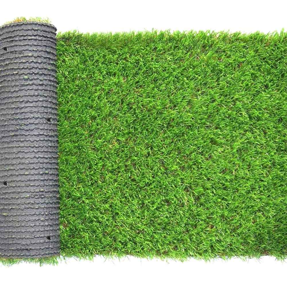 Artificial Green Grass Carpet 35 mm High Density – Realistic Lawn Turf for Garden, Balcony, Indoor & Outdoor Spaces | OrganicBazar