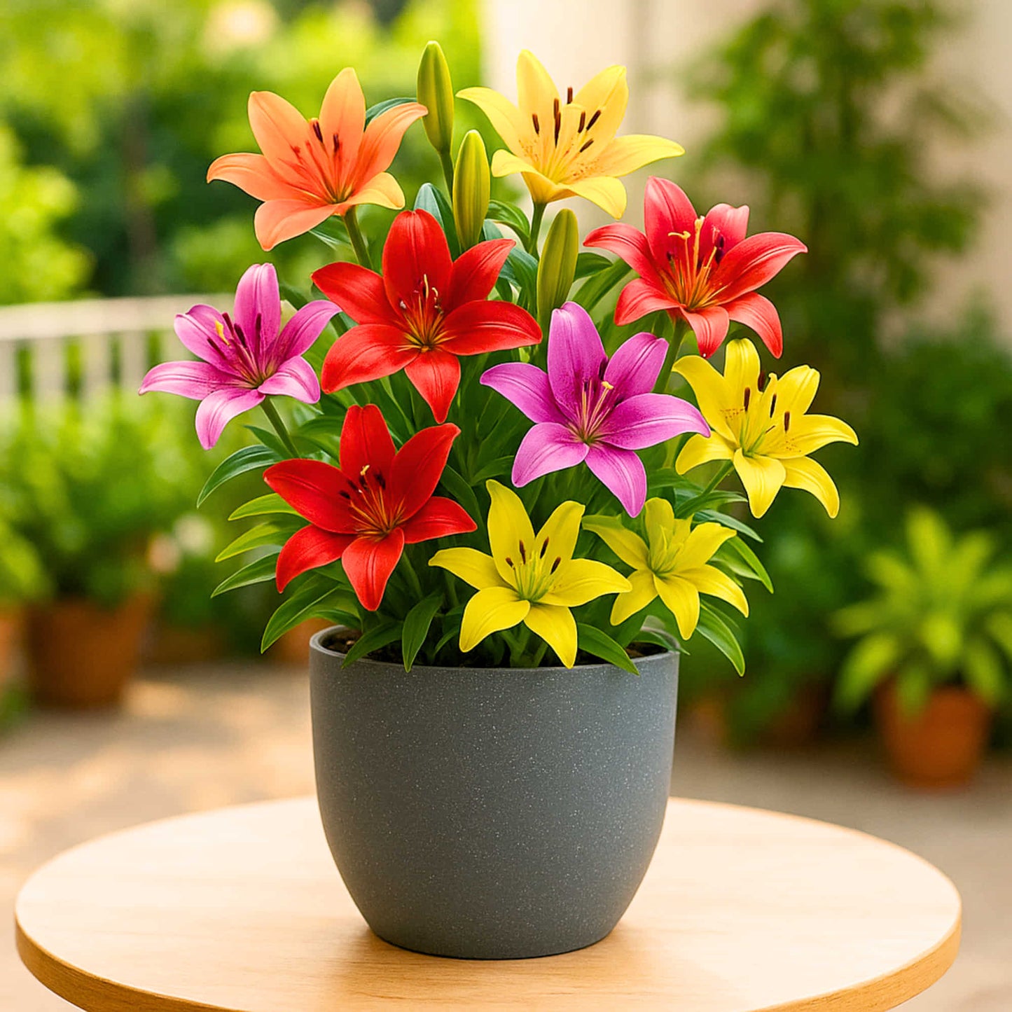 Asiatic (Lilium) Lily Flower Bulbs Mixed Color