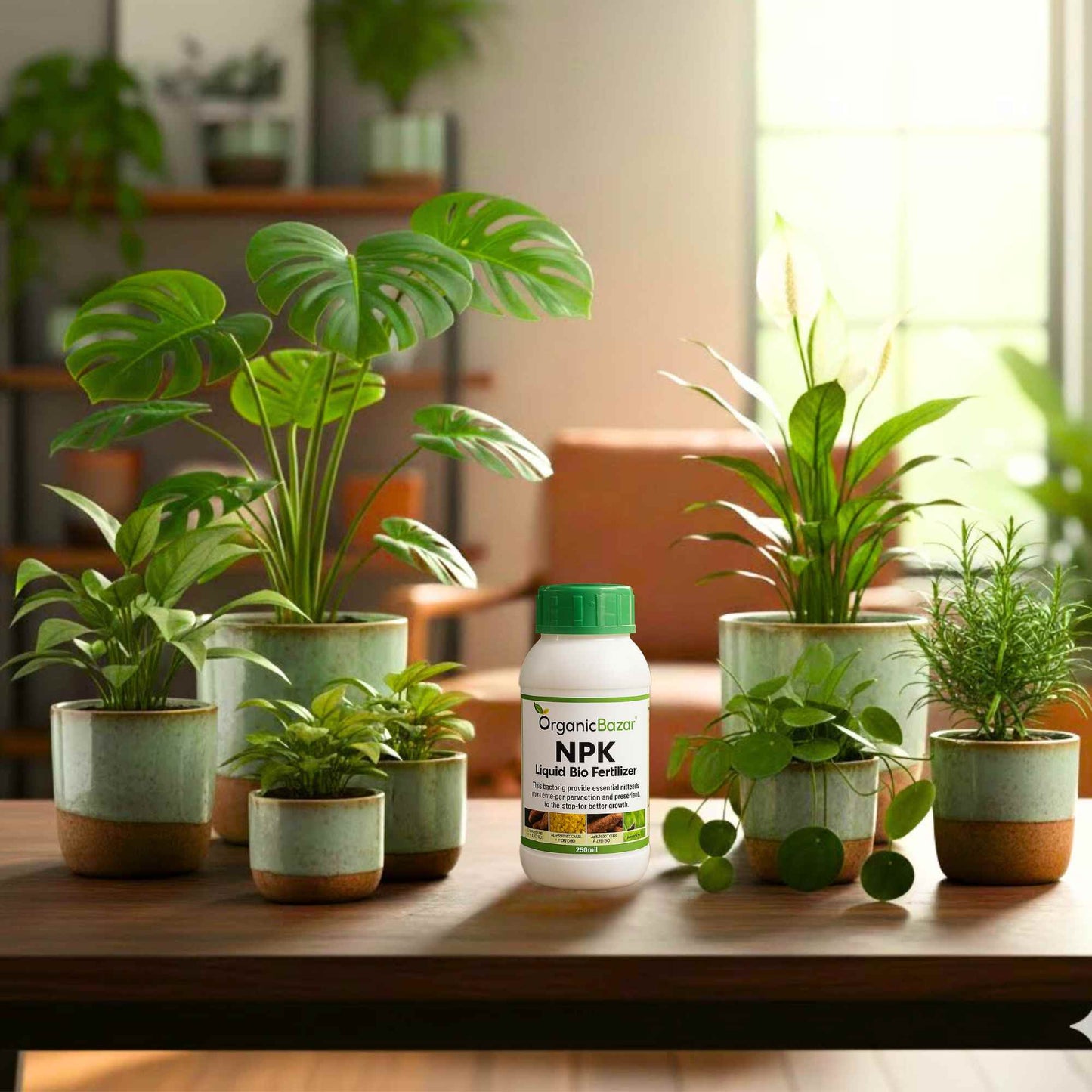 Bio NPK Fertilizer Liquid for Organic Gardening