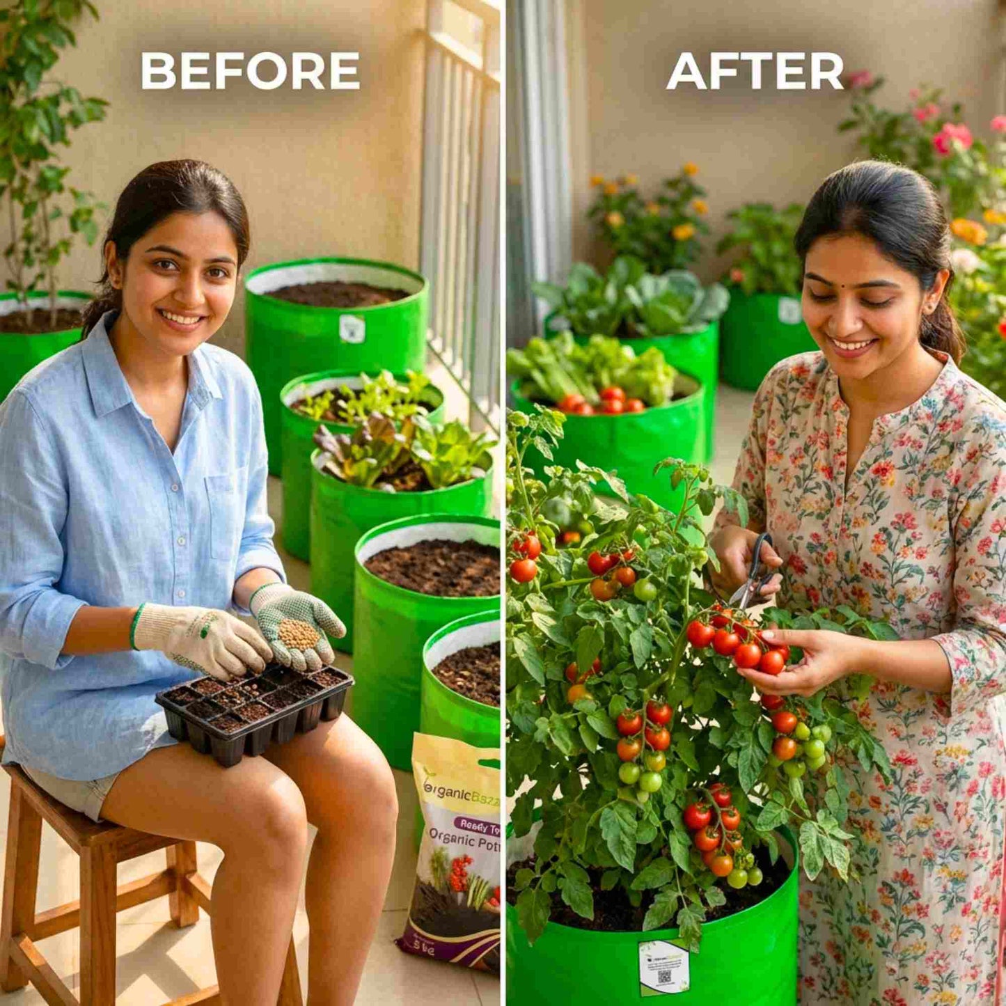 Cherry Tomato Seeds - 50 Seeds (Cherry Tamatar/चेरी टमाटर के बीज) High Germination, Juicy & Flavorful