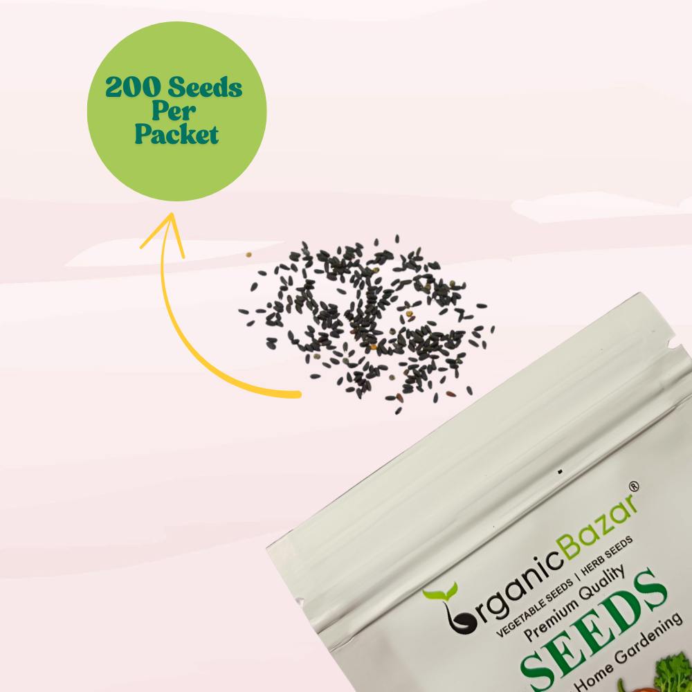 Lemon Balm Seeds - 200 Seeds (लेमन बाम के बीज) High Germination/ Easy to Grow/ Ideal For Terrace Gradening