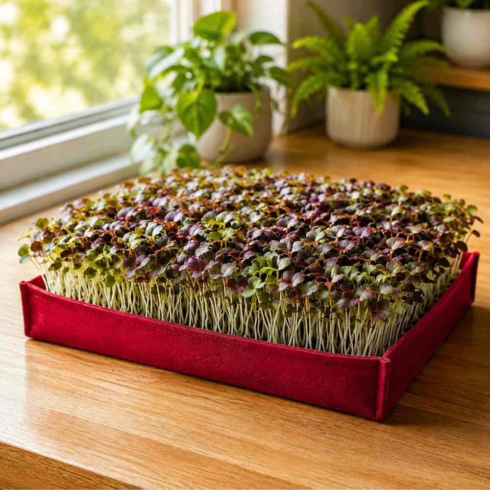 Mizuna Red Microgreen Seeds (3g Seeds)
