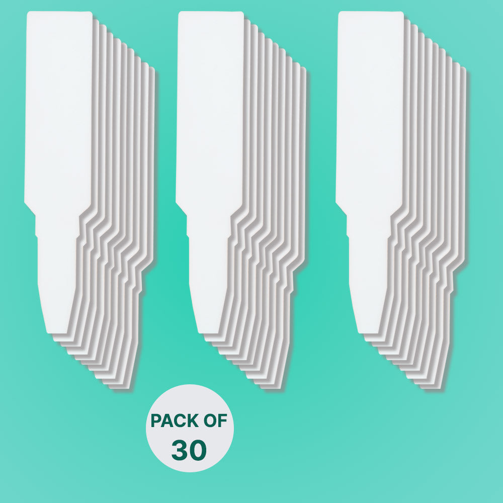 Arrow shape Plant Tag Marker label White for Home Gardening