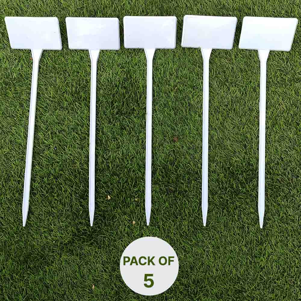 Plastic T Type Big Plant Tag Marker label White for Home Gardening
