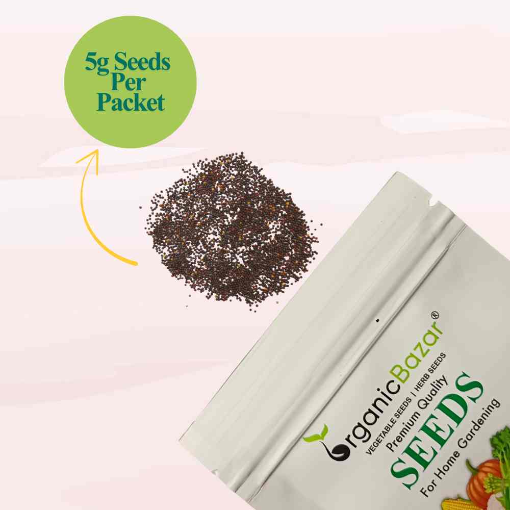 Tatsoi Green Microgreen Seeds (5g Seeds)