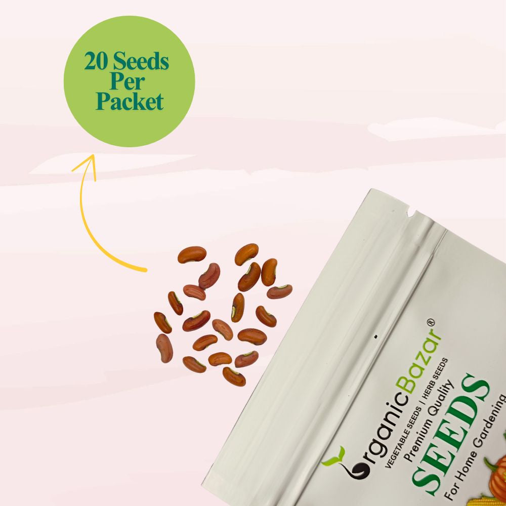 Yard Long Beans Seeds - 20 Seeds (यार्ड लॉन्ग बीन्स के बीज)
