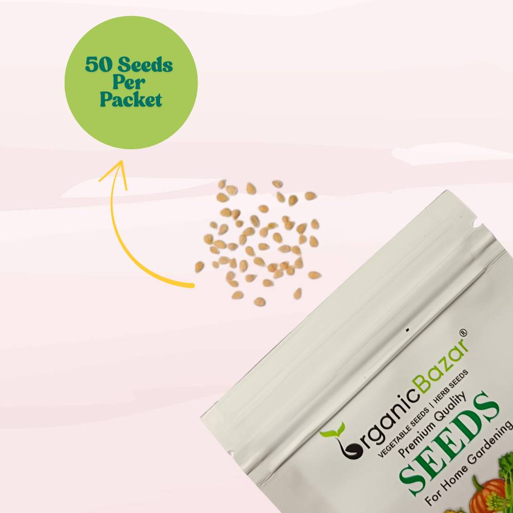 Cherry Tomato Yellow Seeds - 50 Seeds (Cherry Tamatar/चेरी टमाटर के बीज) High Germination/ Easy to Grow/ Ideal for Terrace/Kitchen Gardening