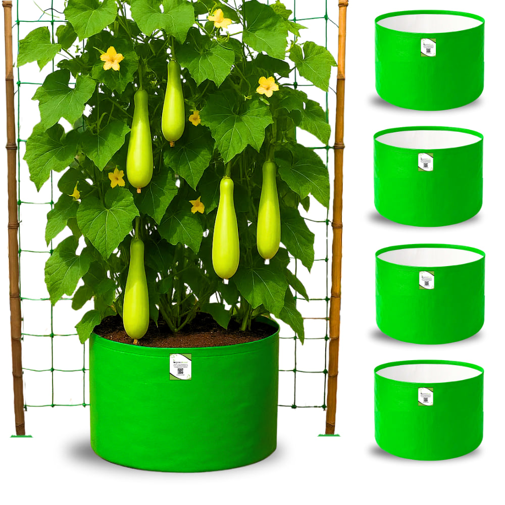 HDPE 24x18 Grow Bags for Terrace Gardening Extra Thick Premium Quality Grow Bags