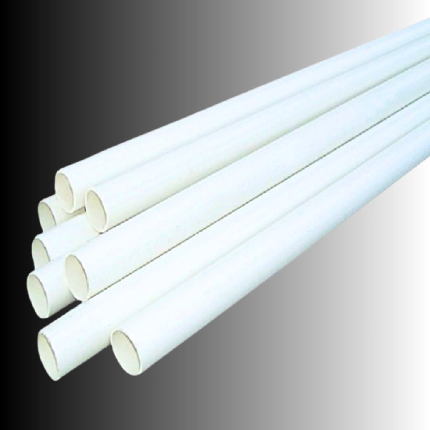 PVC Plant Support Sticks for Home Garden (White, Pack of 8)| Creepers & Climbers | Vertical Growth Support for Plants & Flowers