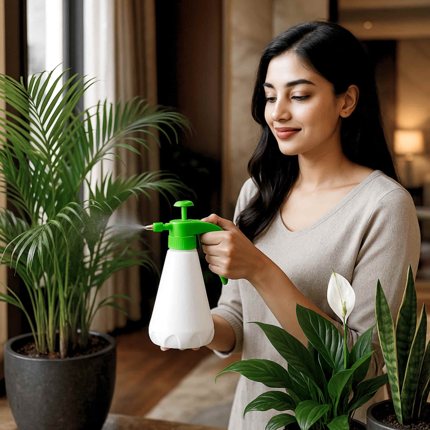 Premium High Pressure Garden Spray Pump (1 Liter)