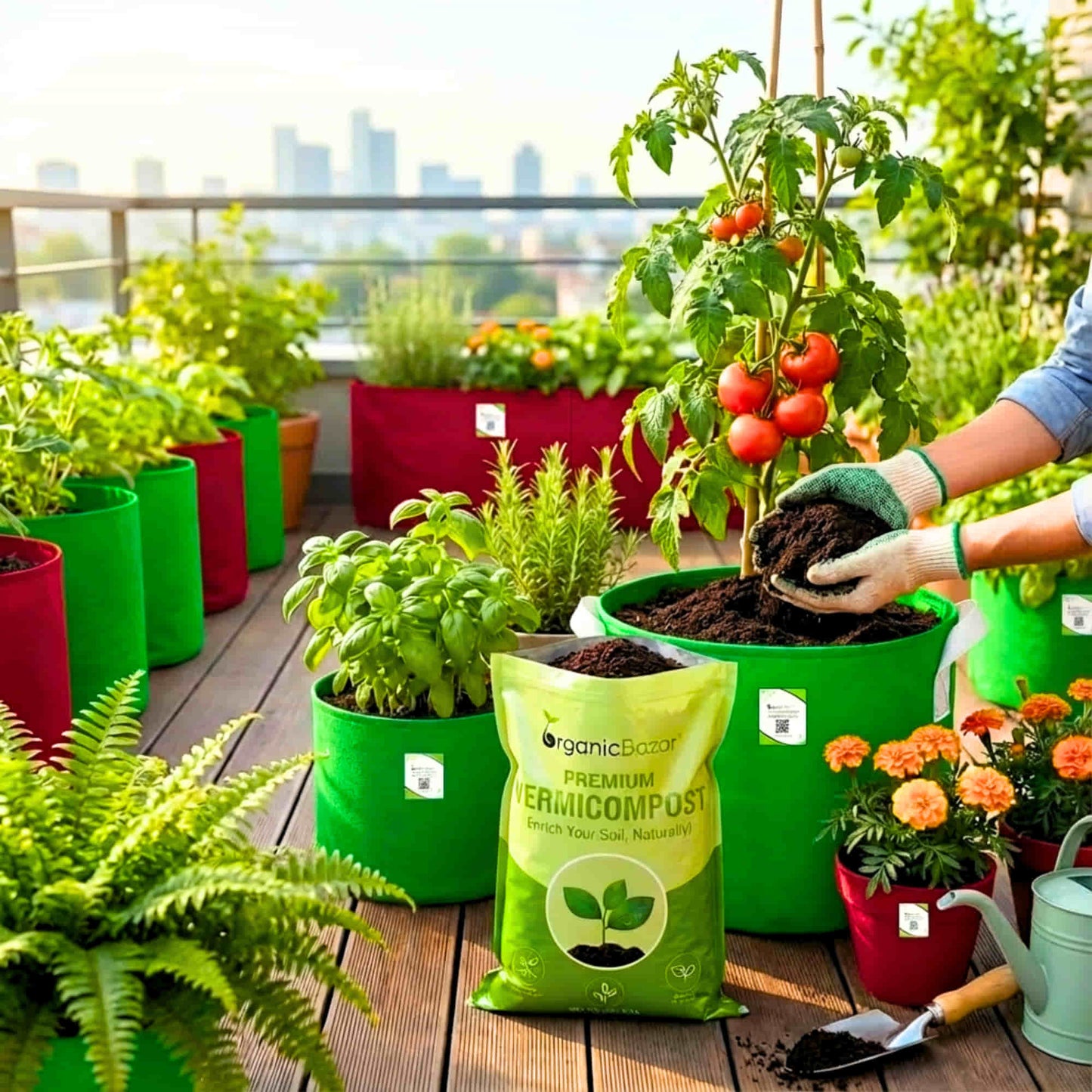 Vermicompost Fertilizer Manure for Home Garden Plants (5kg)