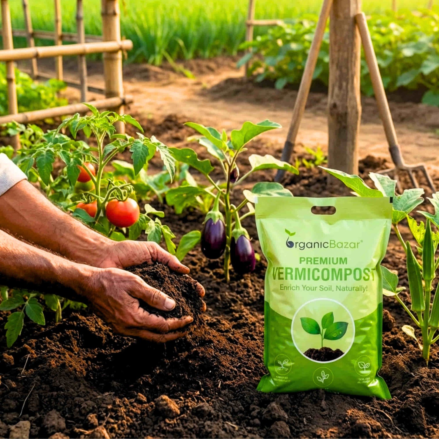 Vermicompost Fertilizer for All Plants (10kg)