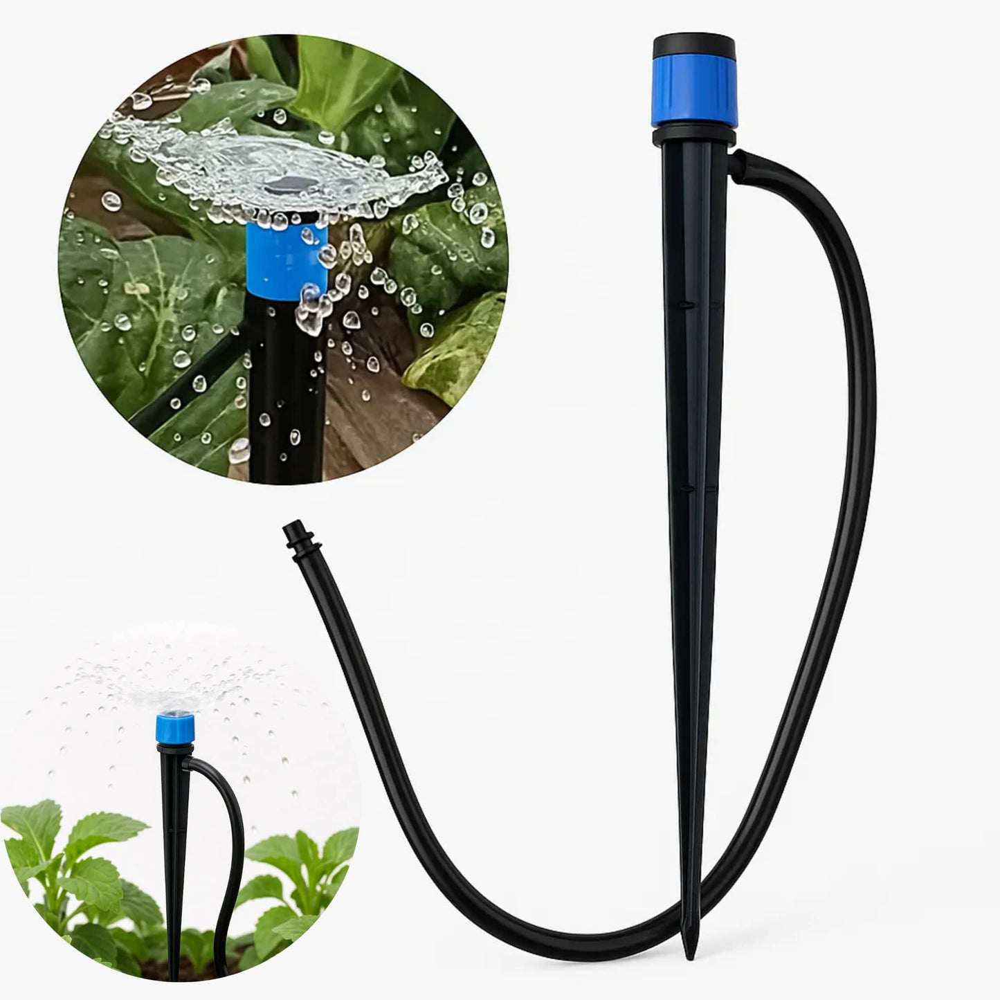 Water Flow Drippers Sprayer for Garden – Adjustable Irrigation System for Efficient Watering of Plants, Flowers, and Lawns