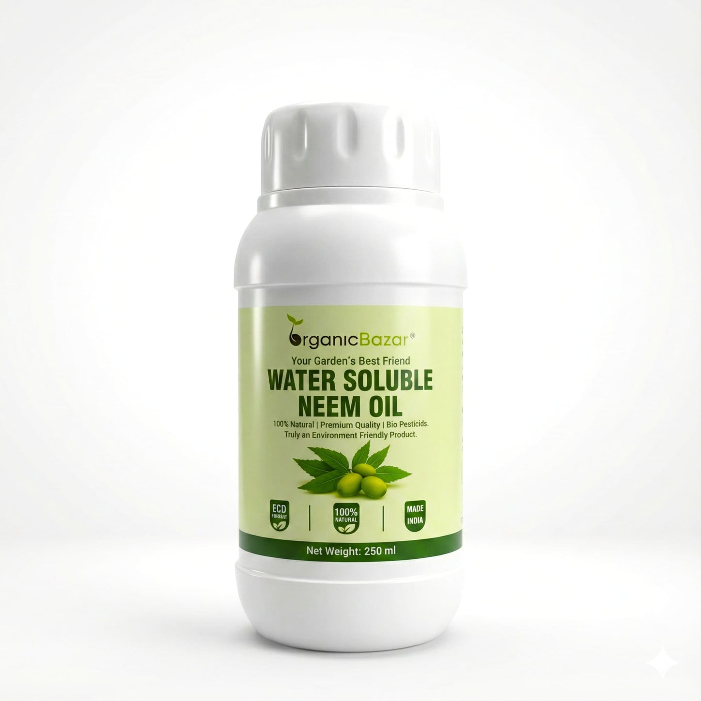 Neem Oil for Pests Control Organic Pesticide (Cold-Pressed / Water-Soluble Neem Oil)