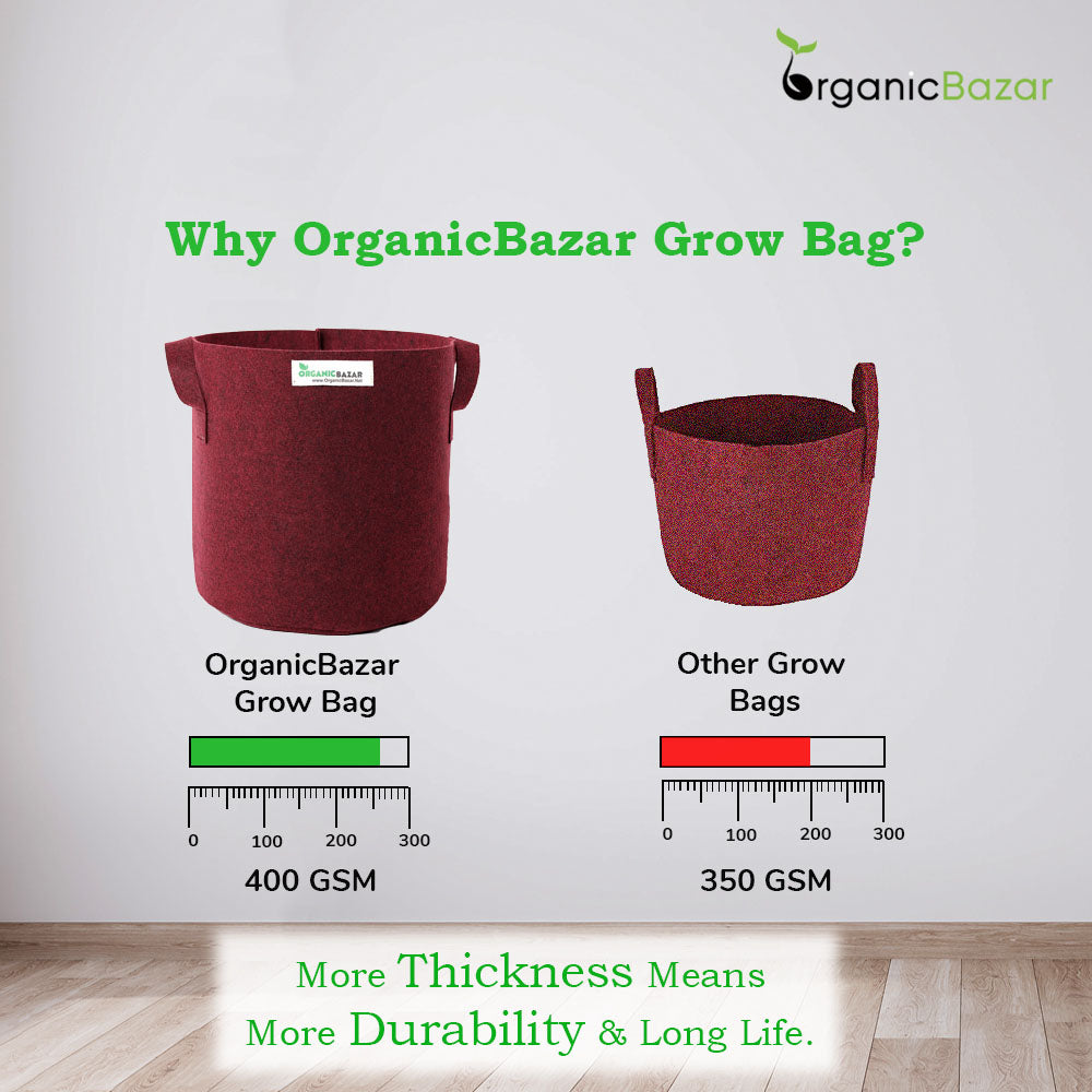 15x12 fabric grow bags