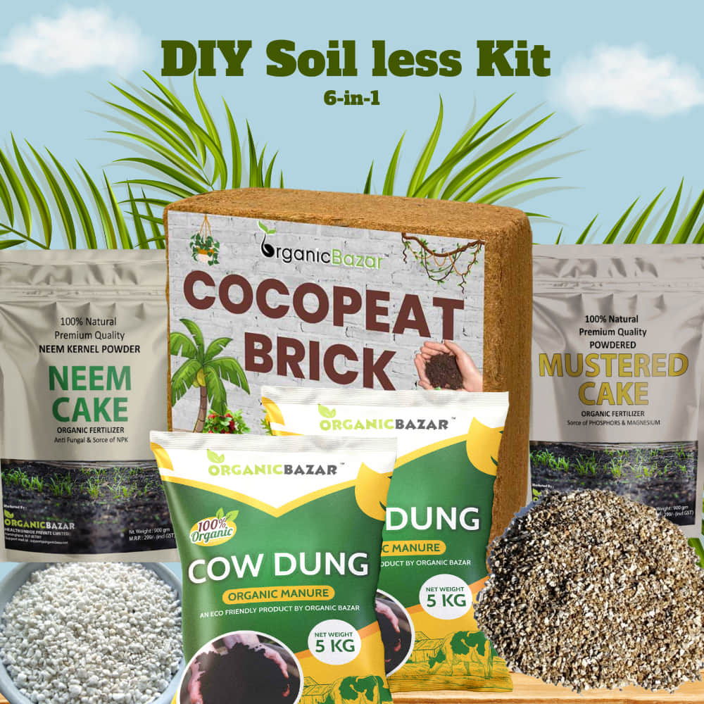 is soilless potting mix good Create the Perfect Potting Mix with our DIY Soilless Potting Mix Kit – Organicbazar
