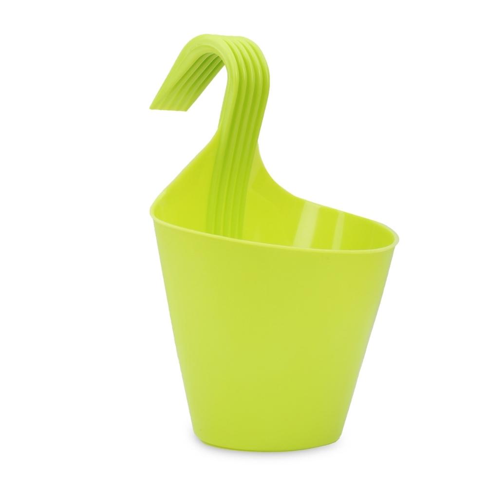 hanging plastic plant pots Plastic Hook Hanging Pot Multicolor Best Price Online
