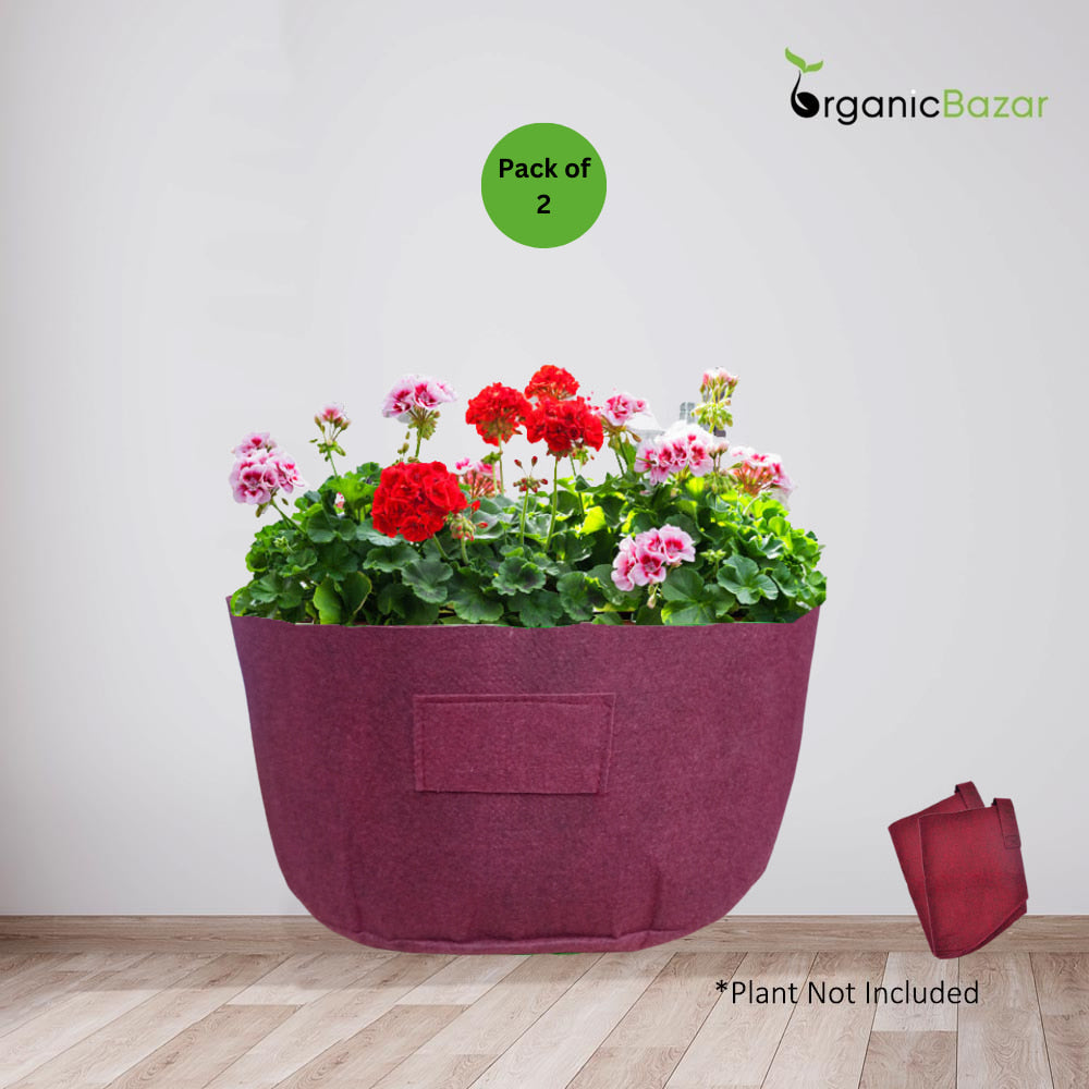 Geo Fabric 18x9 Grow Bag Suitable For Leafy Vegetables For Home Garden