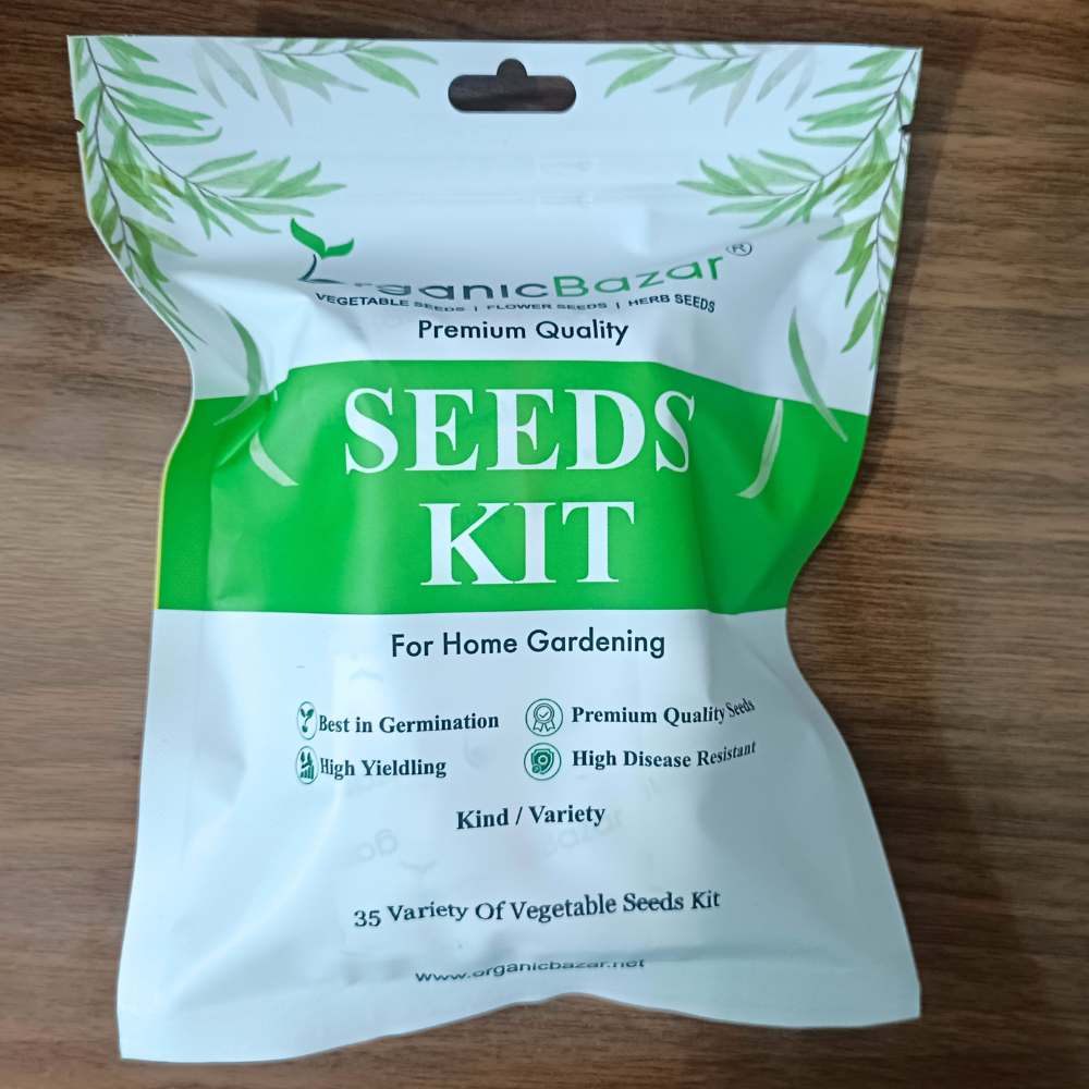 35 Variety Of Vegetable Seeds Kit With High Germination Rate (8800 Seeds)