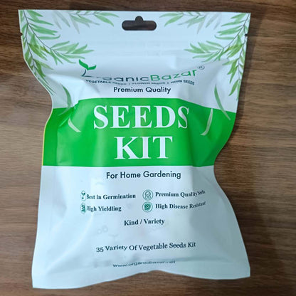 35 Variety Of Vegetable Seeds Kit With High Germination Rate (8800 Seeds)