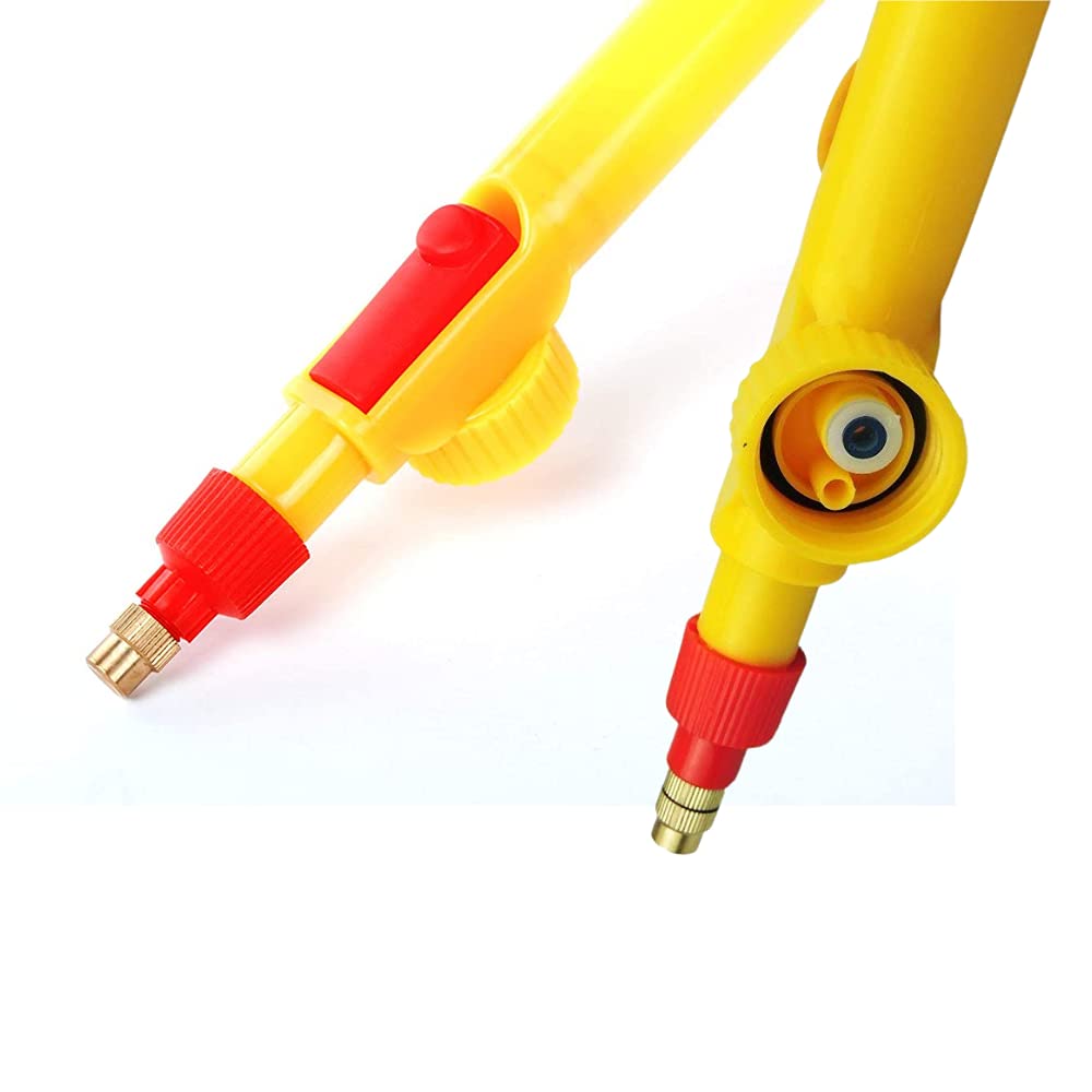 Adjustable High Pressure Garden Bottle Spray Gun Pump (Pack of 1) Hand Sprayer for Gardening