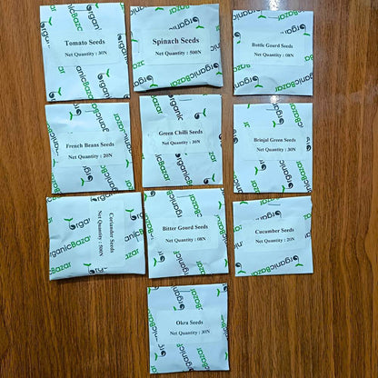All Time Vegetable Seeds Kit for Home Gardening