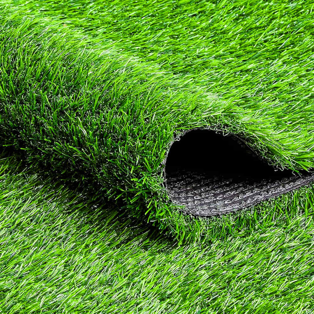 Artificial Green Grass Carpet 35 mm High Density – Realistic Lawn Turf for Garden, Balcony, Indoor & Outdoor Spaces | OrganicBazar