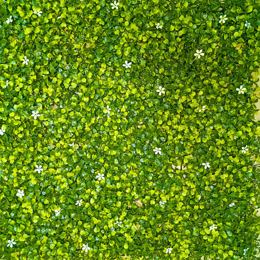 Artificial Green Wall Panel – UV Resistant, Lush Green Vertical Garden for Home, Balcony & Office Decor| OrganicBazar