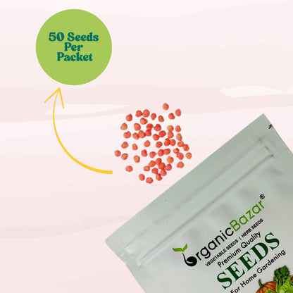 Brinjal Dark Purple Long Seeds - (50 Seeds) High Germination/ High Yield / Ideal for Terrace/Kitchen Gardening (Baingan/eggplant/ बैंगन के बीज)