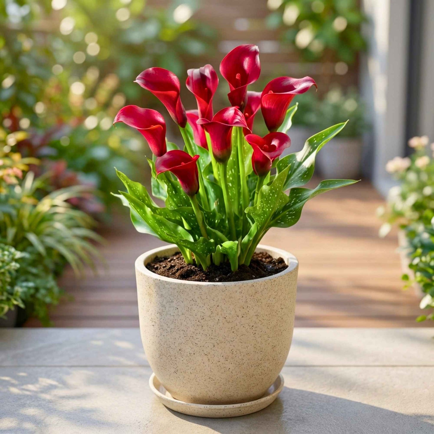 Calla Lily Red Flower Bulbs