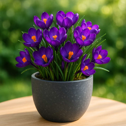 Crocus Flower Record (Purple) Bulbs (05N)