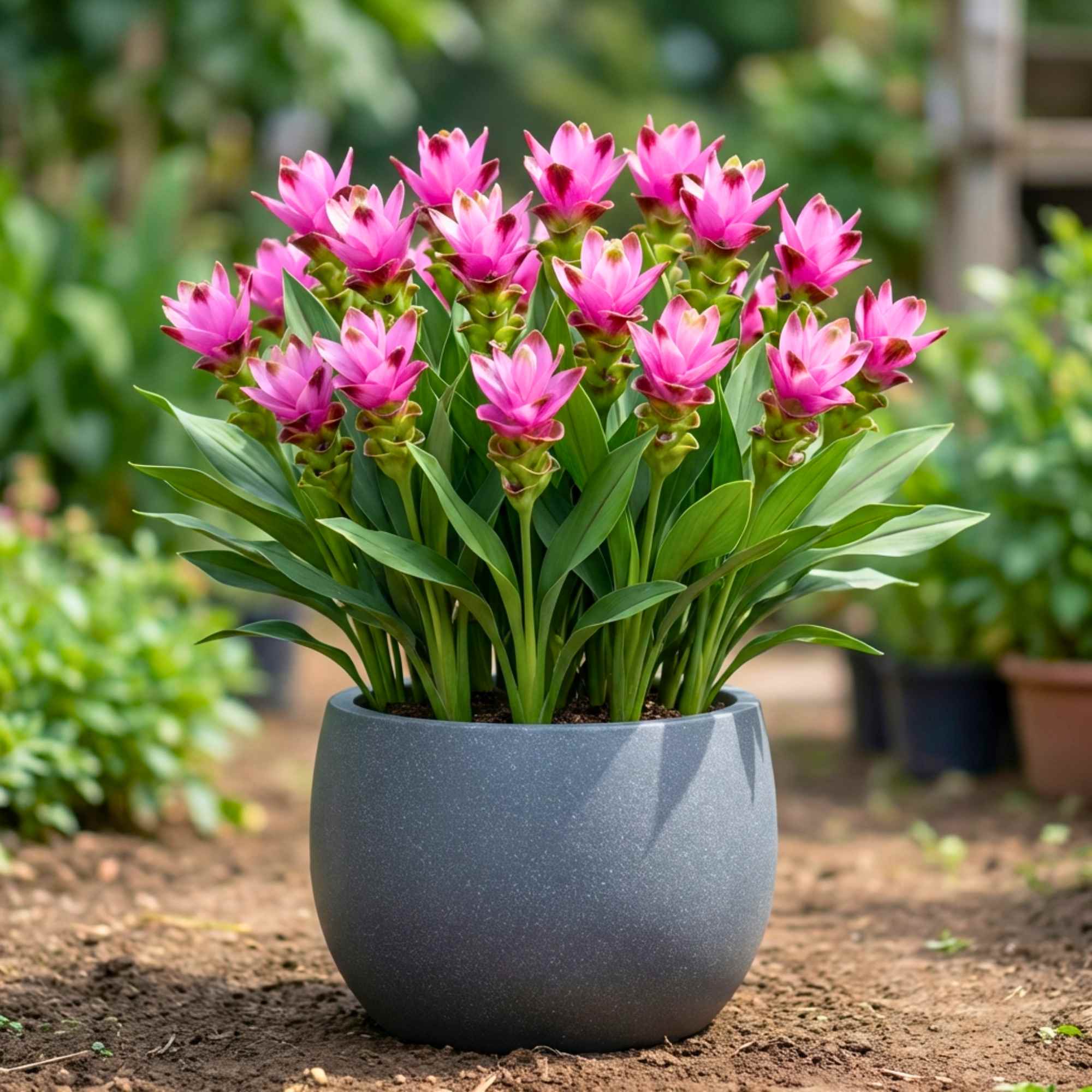 Curcuma Pink Flower Bulb (5N)