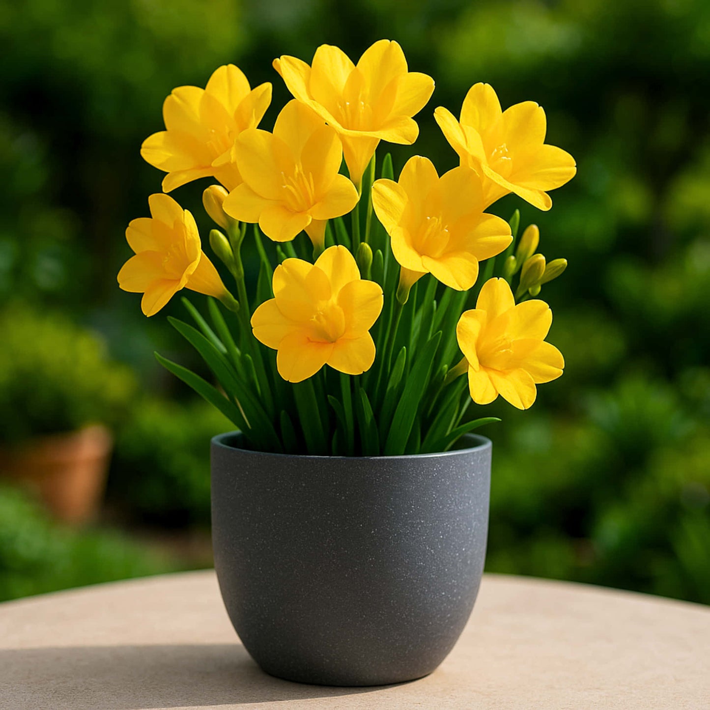 Freesia Yellow Flower Bulbs