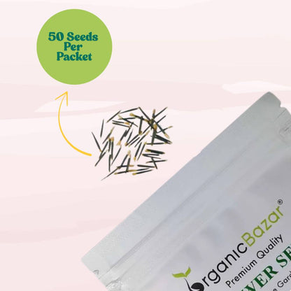 French Marigold Fireball Seeds - 50 Seeds (Genda/गेंदा के फूल के बीज) High Germination/ Easy To grow/ Perfect for pots, balconies, or Terrace gardens