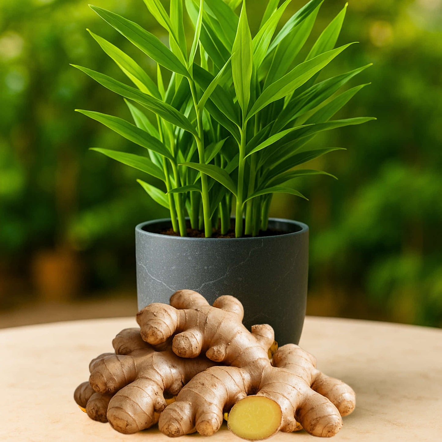Ginger (Adrak) Rhizome/Root/Seeds For Planting/Growing/Sowing (400 g)