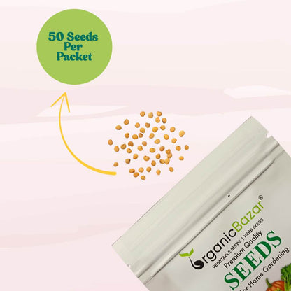 Green Brinjal Extra Long Seeds - (50 Seeds) High Germination/ High Yield / Ideal for Terrace/Kitchen Gardening (Lamba Baingan\Eggplant/लंबा बैंगन के बीज)