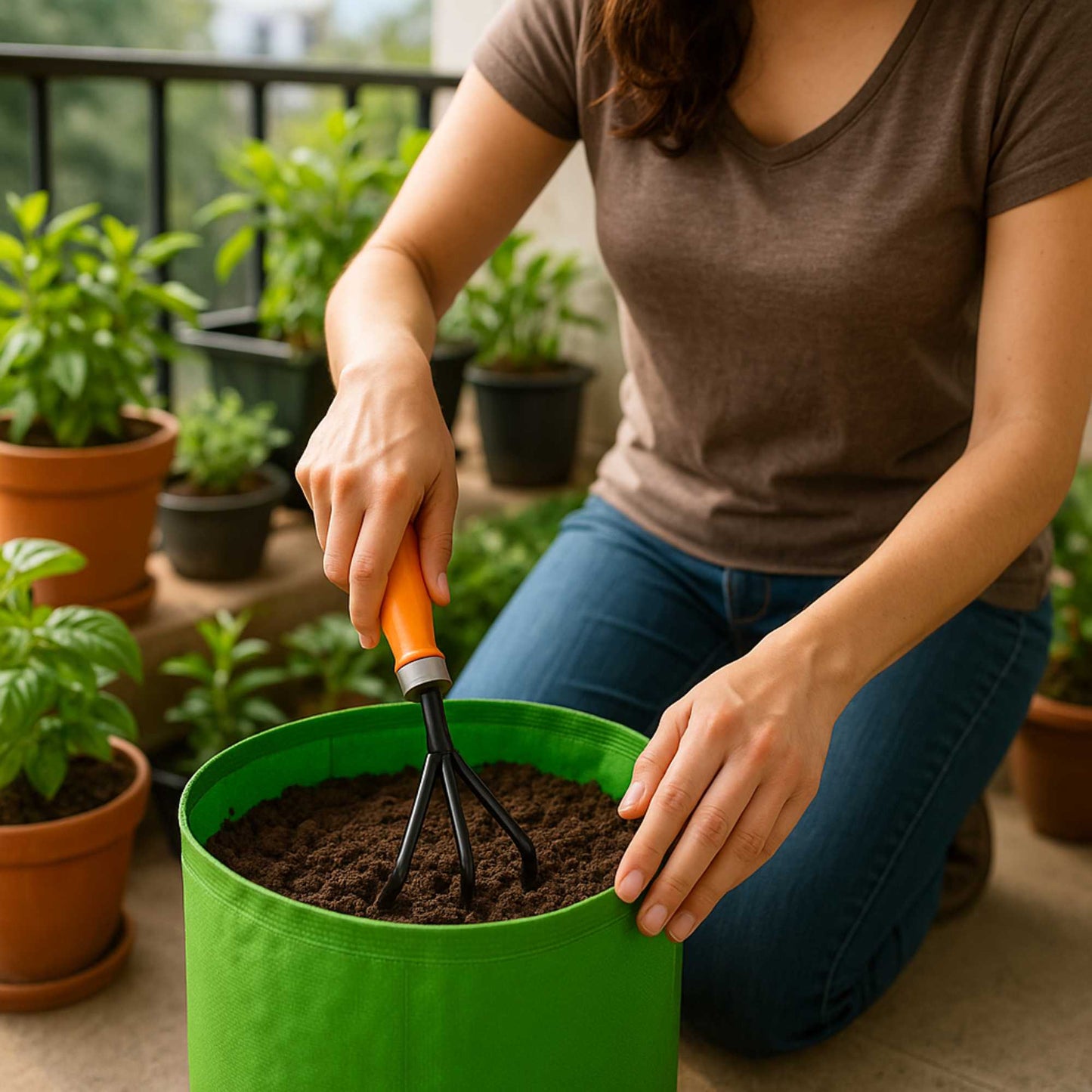 Hand Cultivator 3 Fingers for Gardening