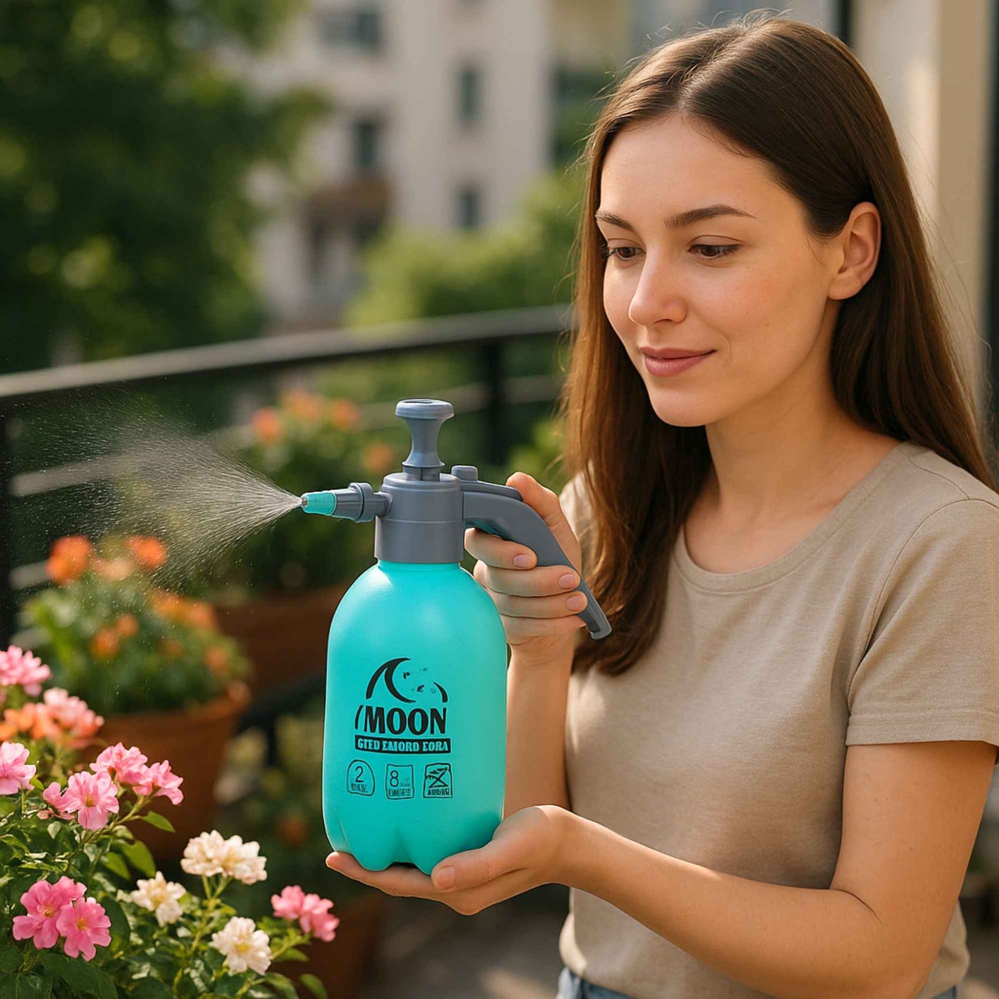 Heavy Duty High Pressure Garden Spray Pump 2 Liter