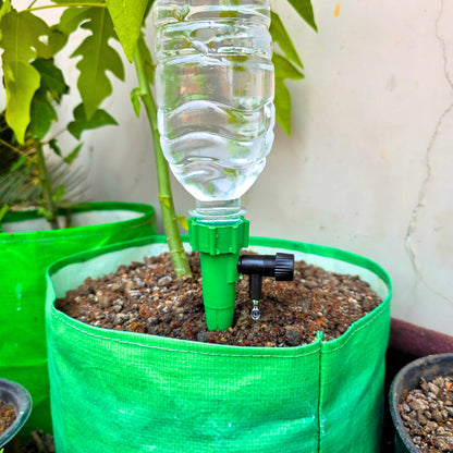 self watering system for hanging plants Self-Watering Spike Drip Irrigation System for Indoor & Outdoor Plants