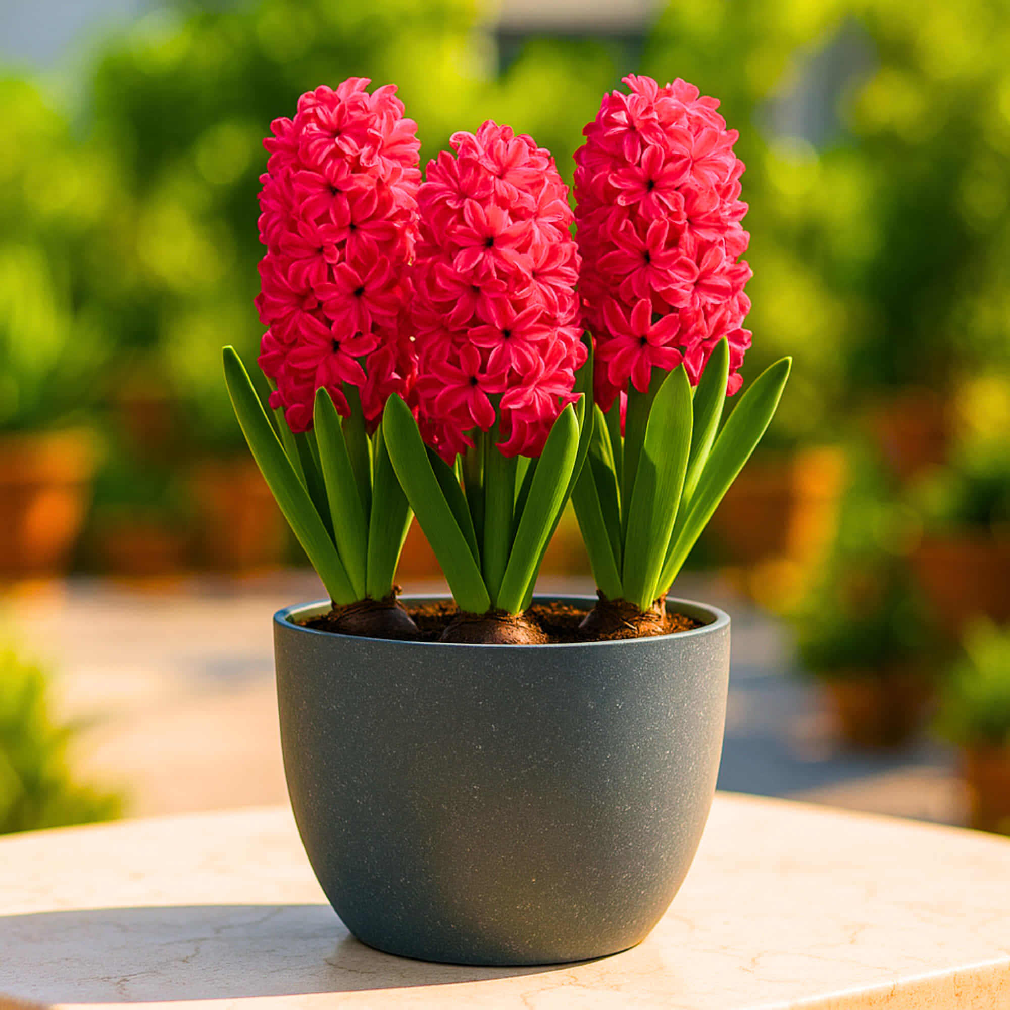 Hyacinth Jon Boss (Red) Flower Bulbs (05N)