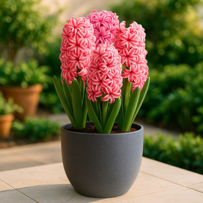 Hyacinth Pink Flower Bulbs (05N)