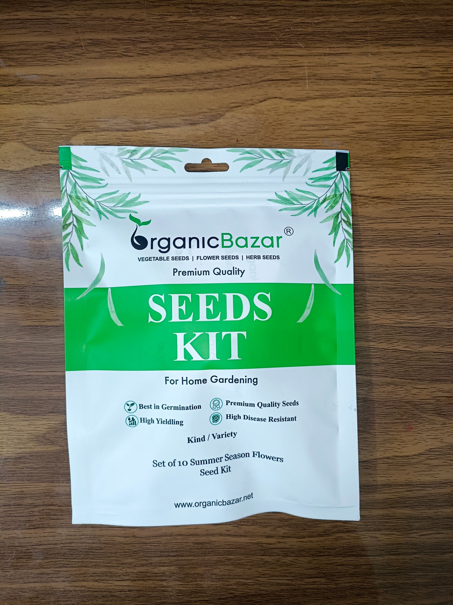 Set of 10 Summer Season Flowers Seed kit