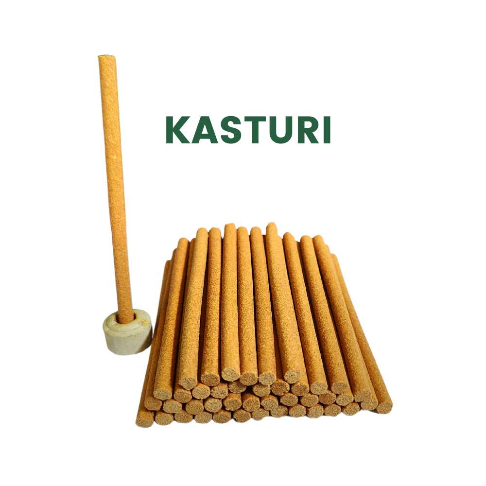 Premium Cow Dung Organic Dhoop Stick With Stand 100 g