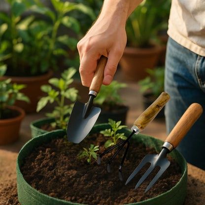 Mini Garden Tool Set of 3 for Home Gardening