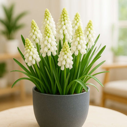 Muscari Siberian (White) Flower Bulbs (05N)