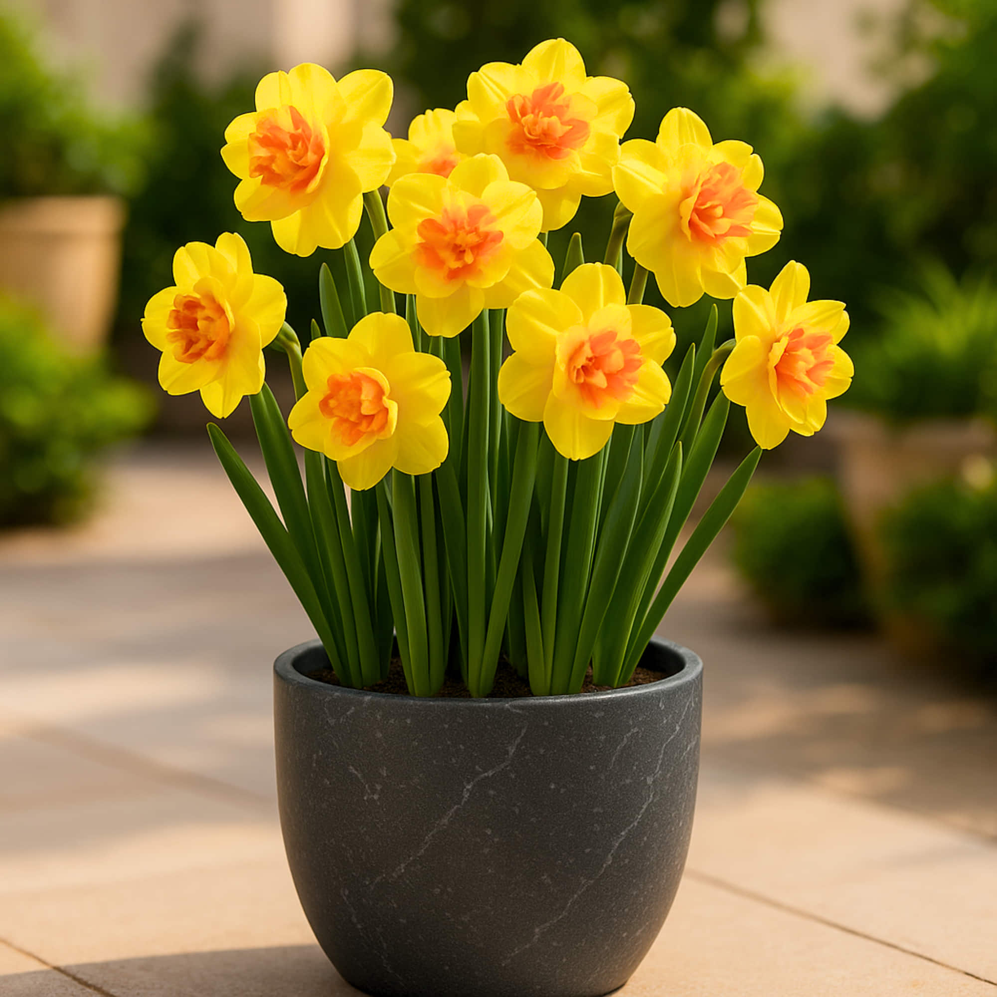 Narcissus Tahiti Flower Bulbs (05 Bulbs)