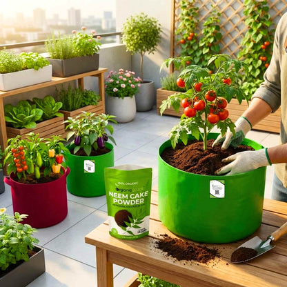 Neem Cake Powder (Neem khali) for Plants