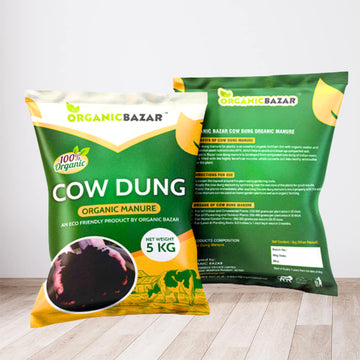 Cow Dung Manure Fertilizers for Plants (5kg)